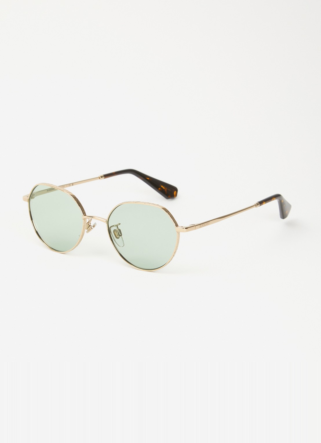 Burberry Retro zonnebril BE3173D - voorkant goud