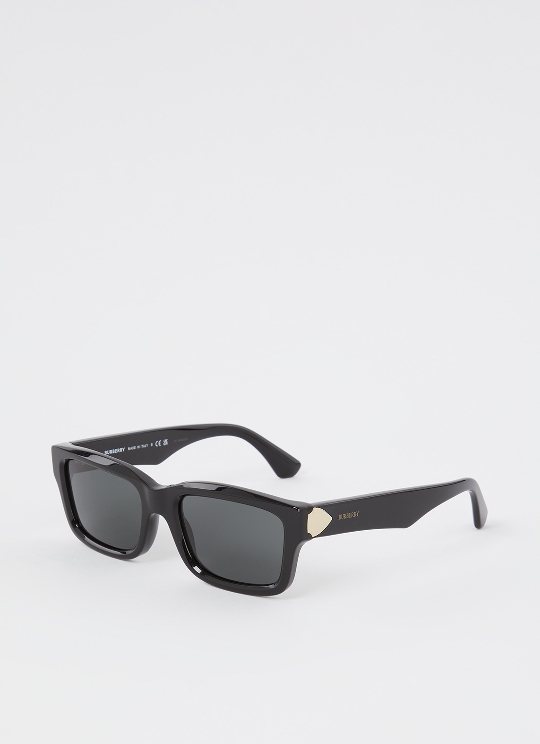 Burberry Retro zonnebril BE4443 - voorkant 4 zwart