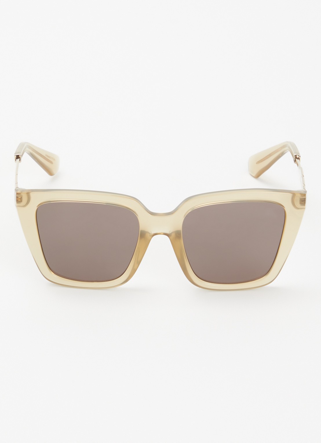 Burberry Retro zonnebril BE4473U - detail geel