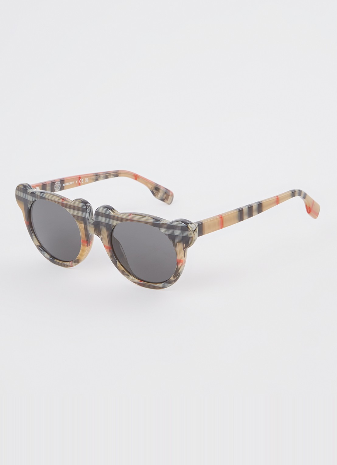 Burberry Retro zonnebril JB4355 - voorkant beige