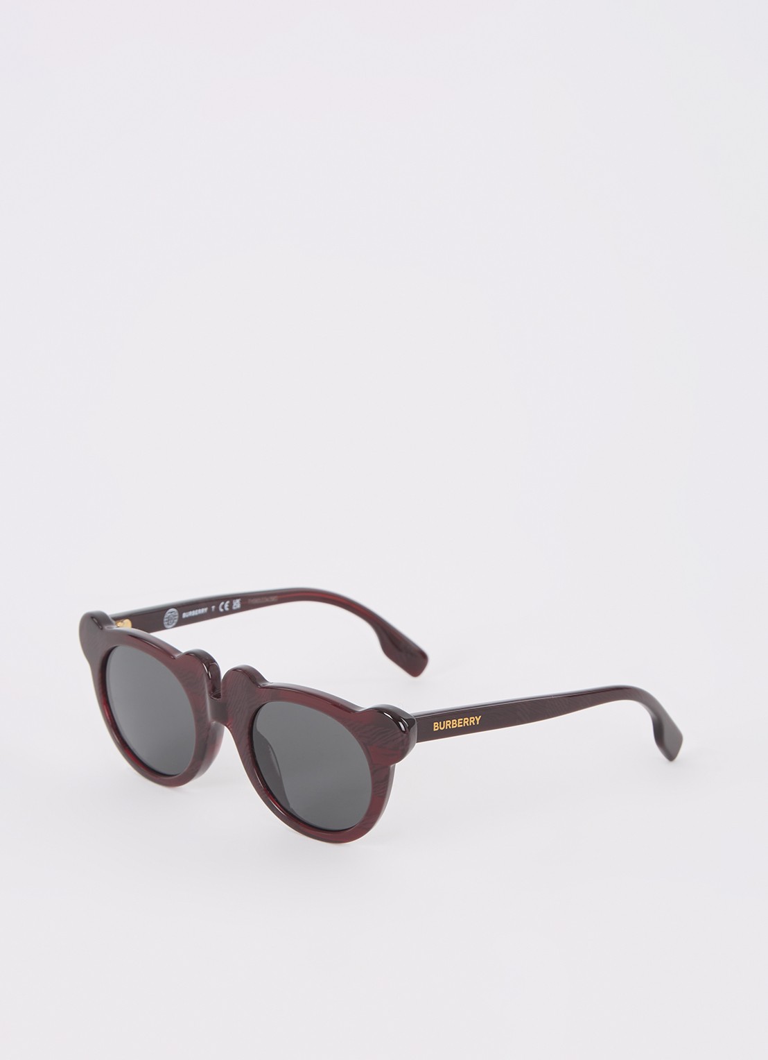 Burberry Retro zonnebril JB4355 - voorkant donkerrood