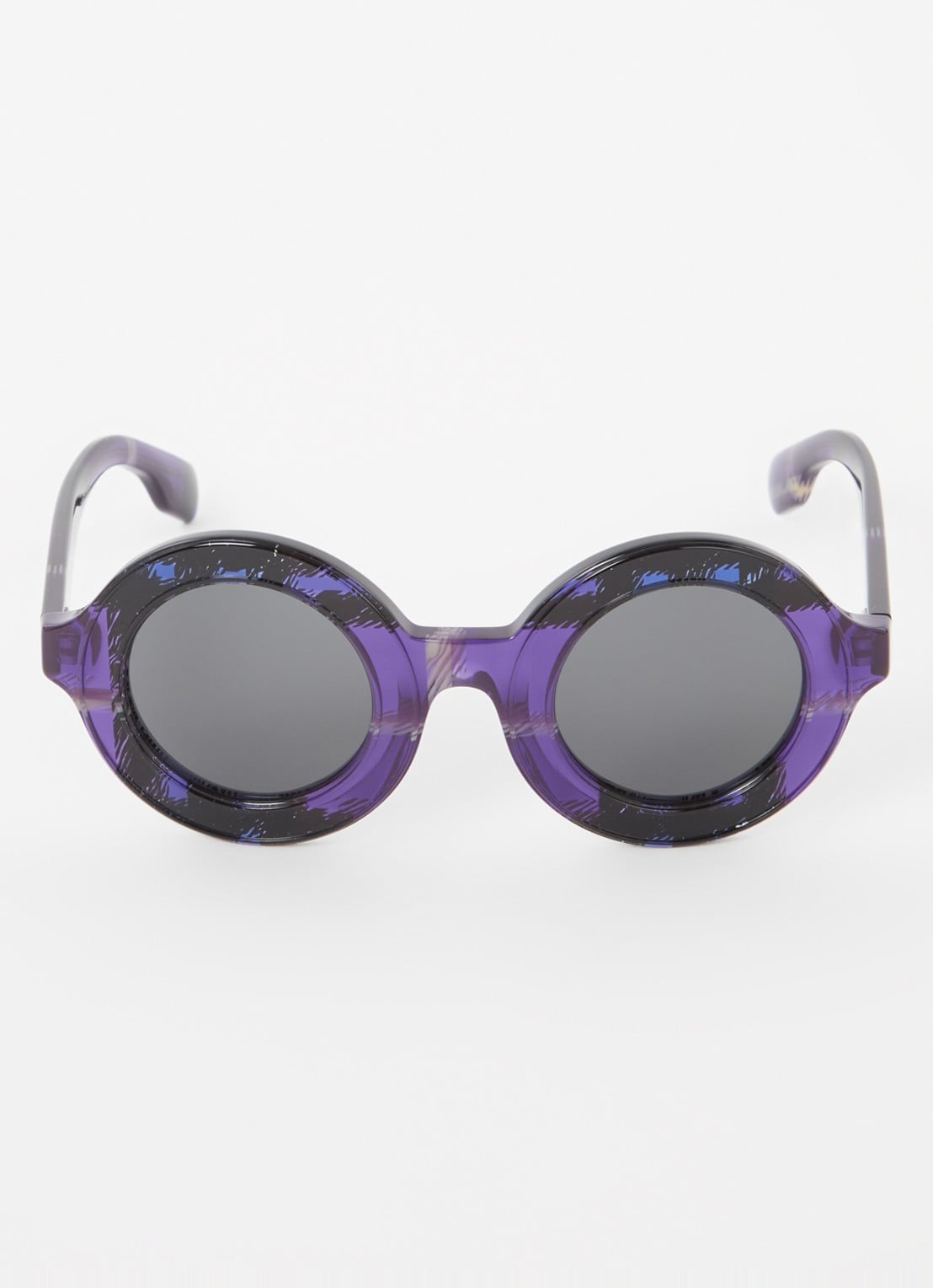 Burberry Retro zonnebril JB4386  - detail paars