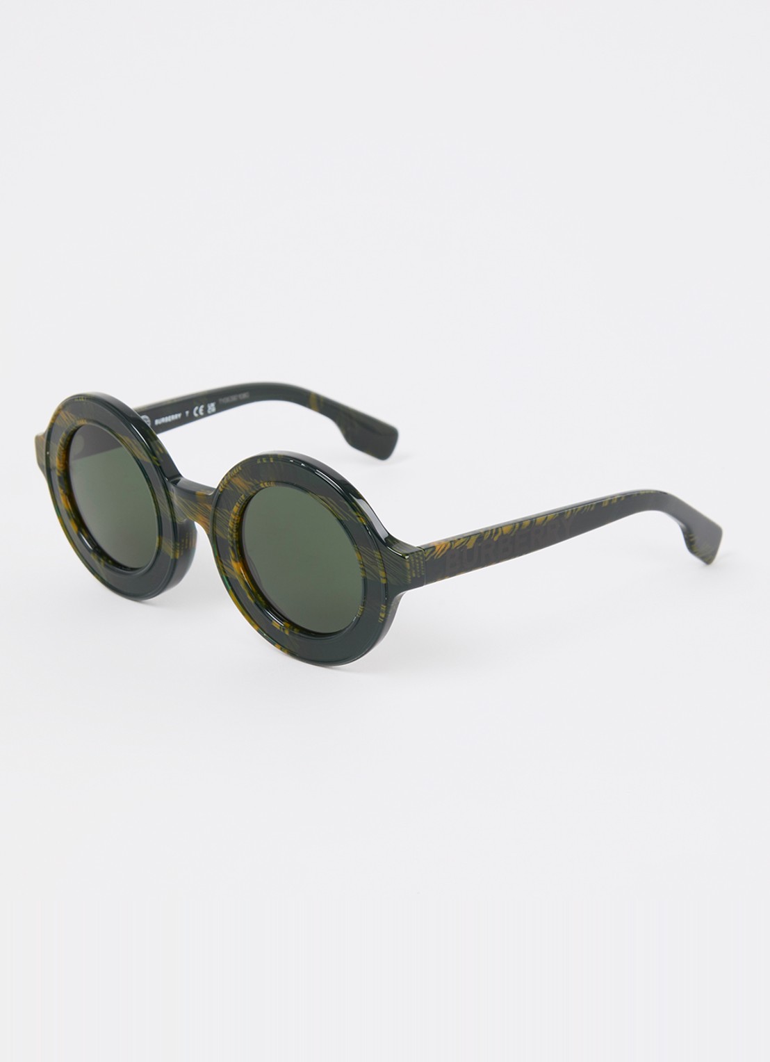 Burberry Retro zonnebril JB4386  - voorkant groen