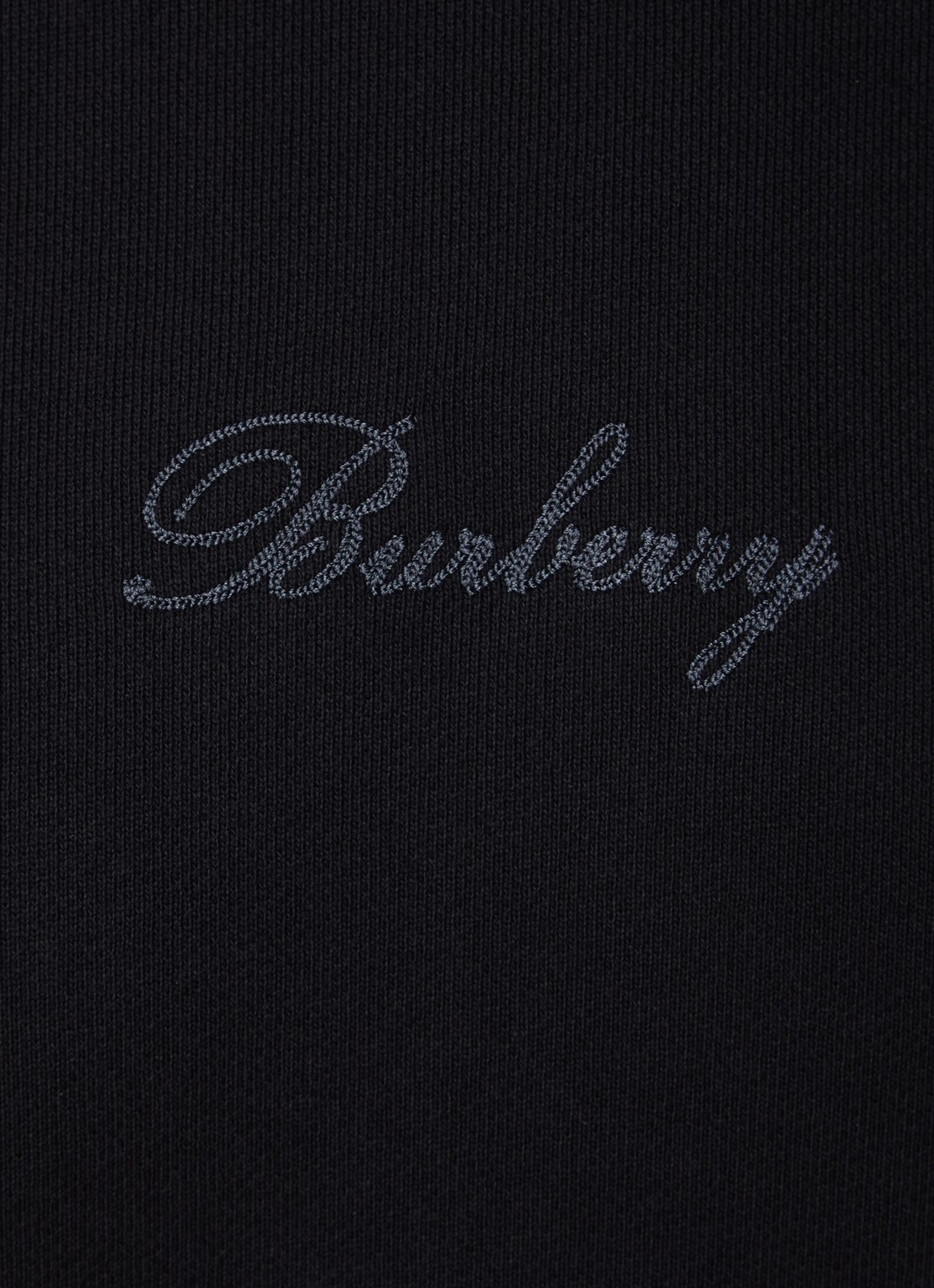 Burberry Rowan sweater met logo- en backprint - detail 3 zwart