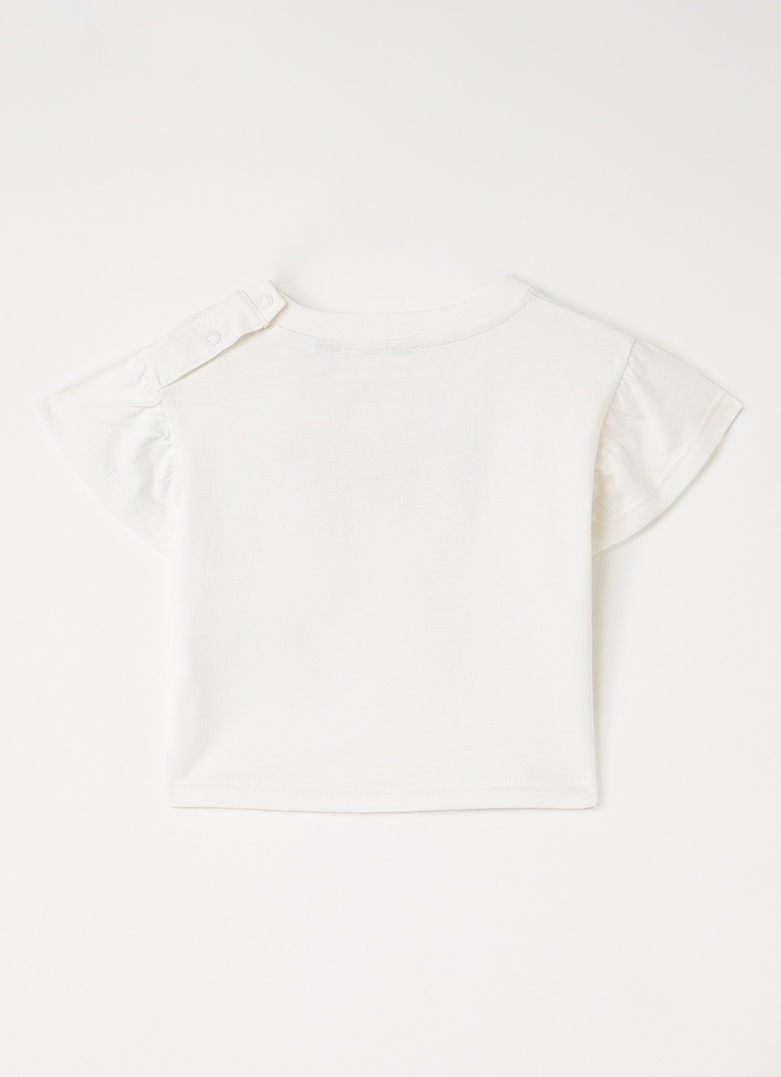 Burberry Roxy T-shirt met applicatie - voorkant 2 wit