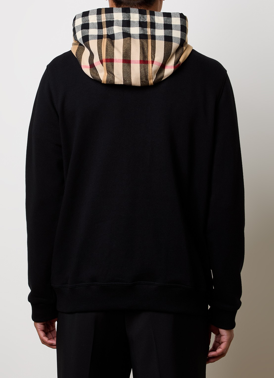 Burberry Samuel sweatvest met capuchon - achterkant 3 zwart