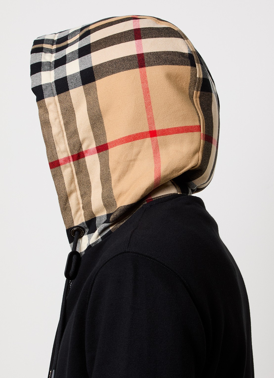 Burberry Samuel sweatvest met capuchon - detail 5 zwart