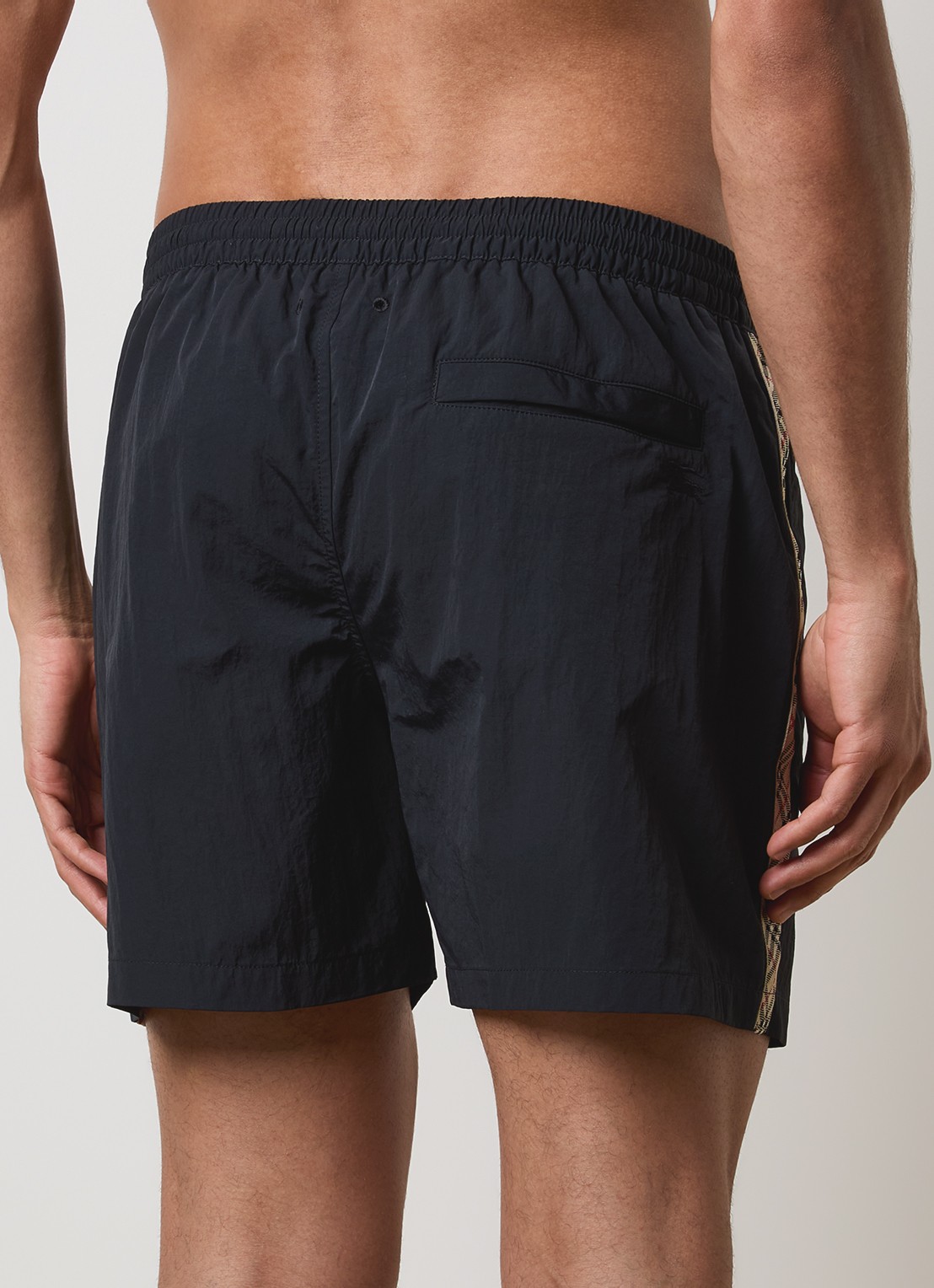 Burberry Seb zwemshorts met steekzakken - achterkant 5 zwart