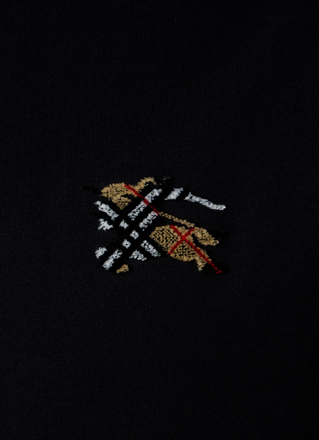 Burberry Seth T-shirt met logo - detail 5 zwart