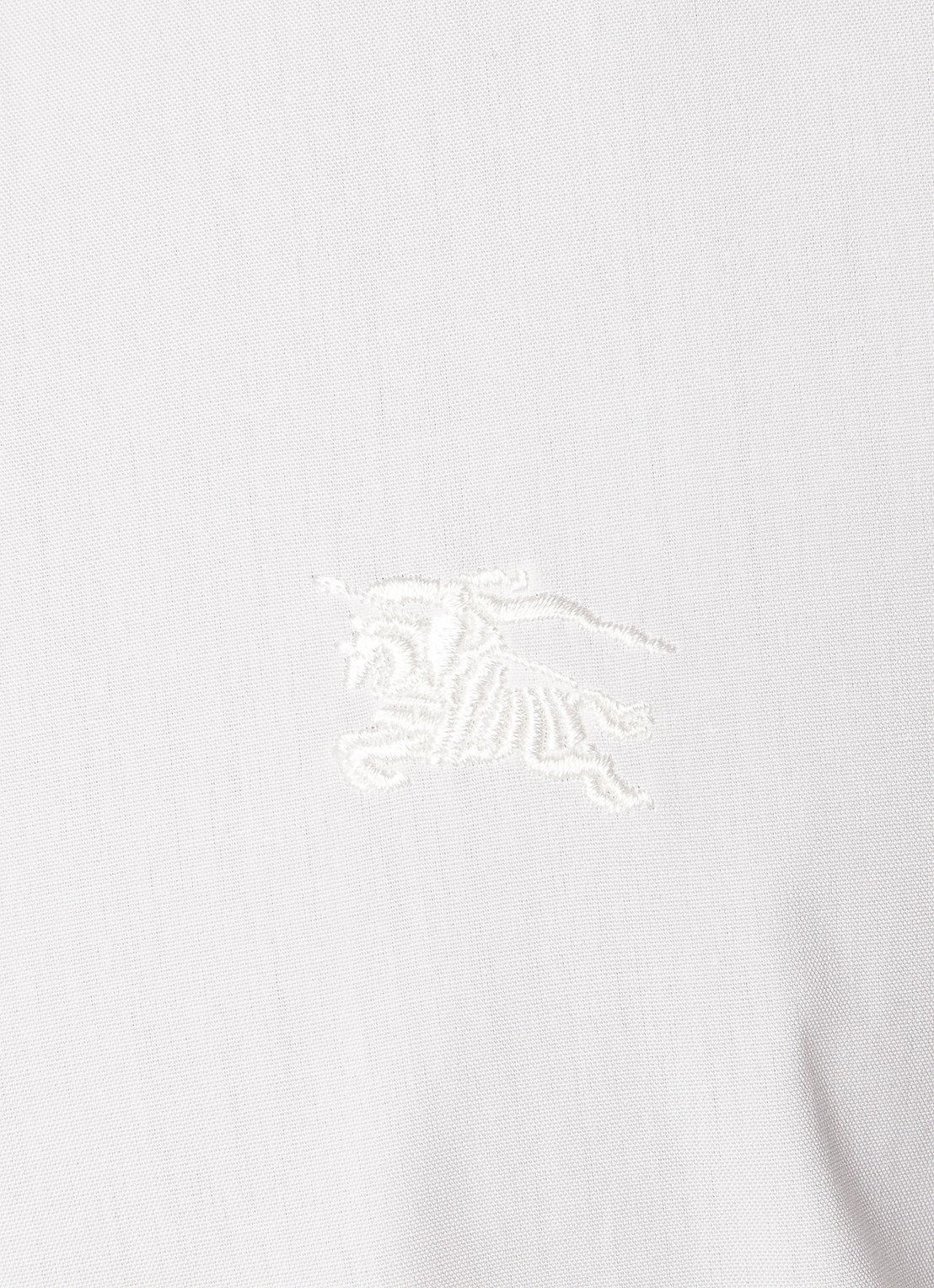 Burberry Sherfield slim fit overhemd met stretch  - detail 4 wit