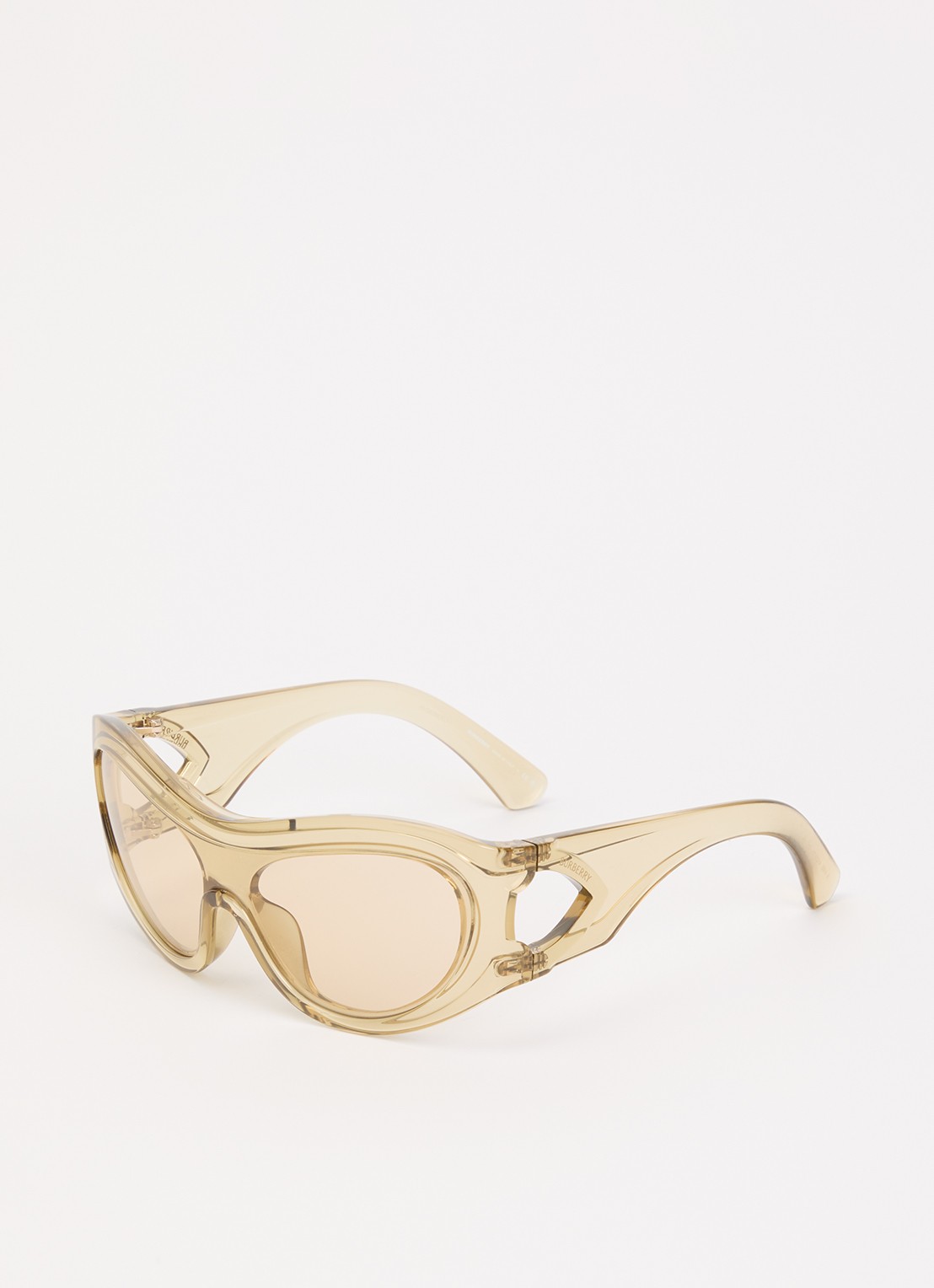 Burberry Shield zonnebril BE4465 - voorkant goud