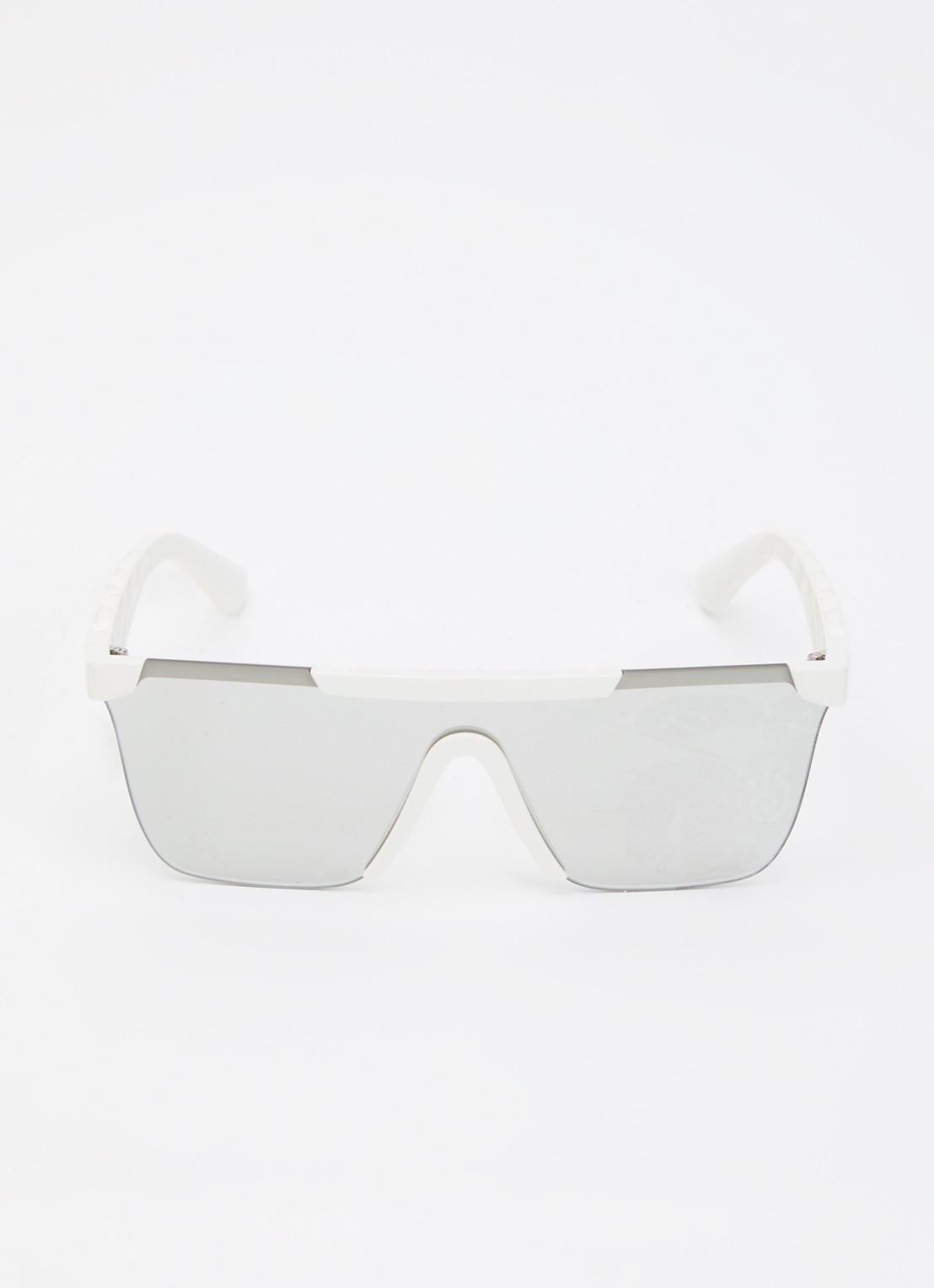Burberry Shield zonnebril BE4480D - detail 2 gebroken wit
