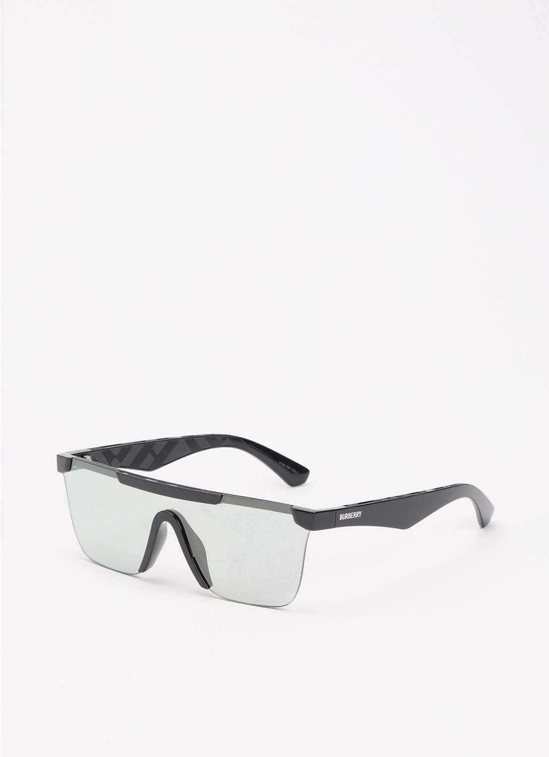 Burberry Shield zonnebril BE4480D - voorkant 4 zwart
