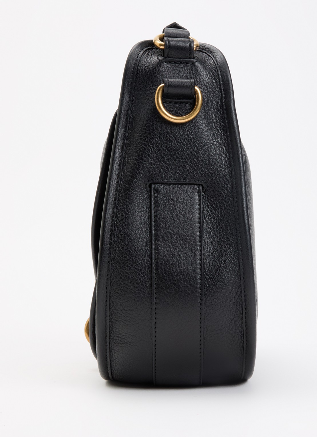 Burberry Small B Clip handtas van kalfsleer met afneembare schouderriem - detail 6 zwart
