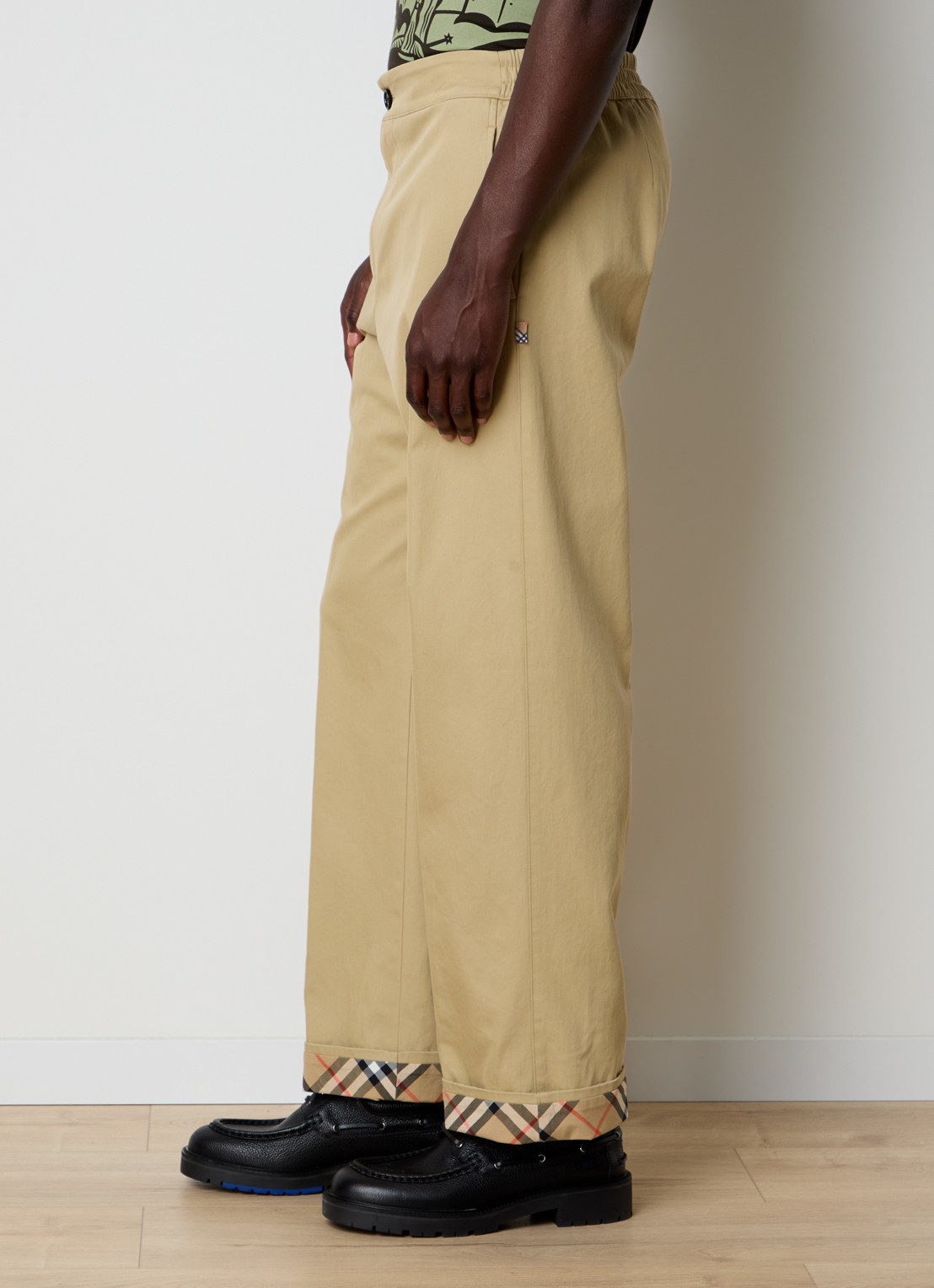 Burberry Straight fit chino met steekzakken - detail 3 beige