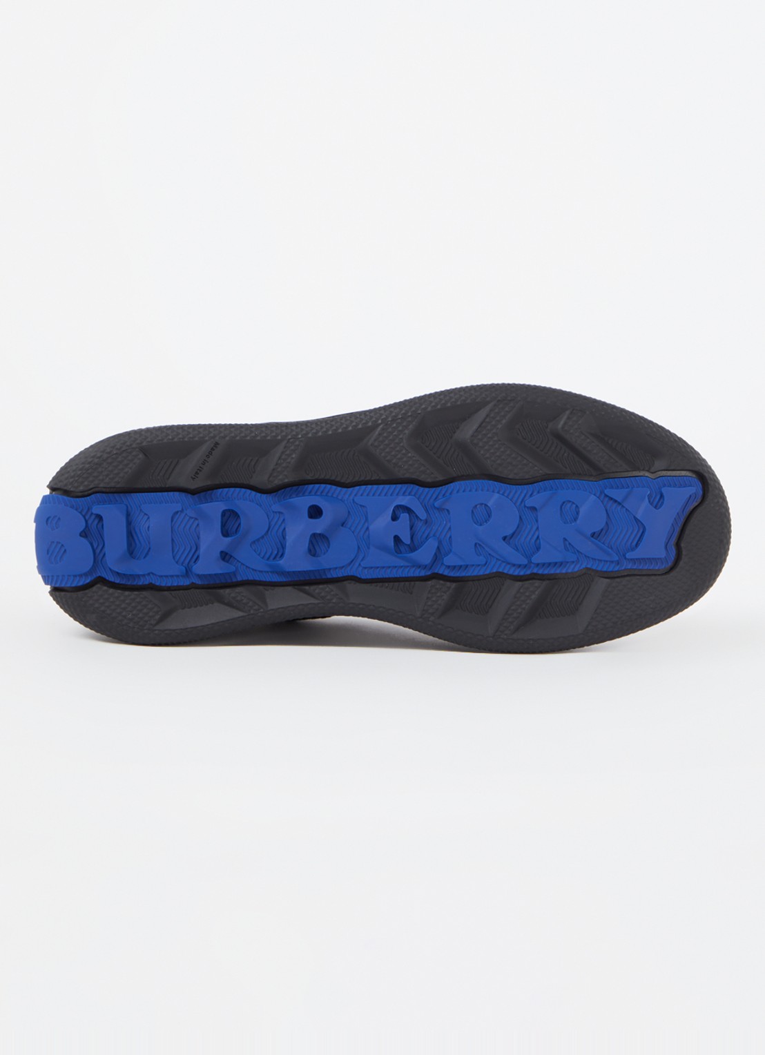Burberry Terrace sneaker met ruitdessin - detail 3 zwart