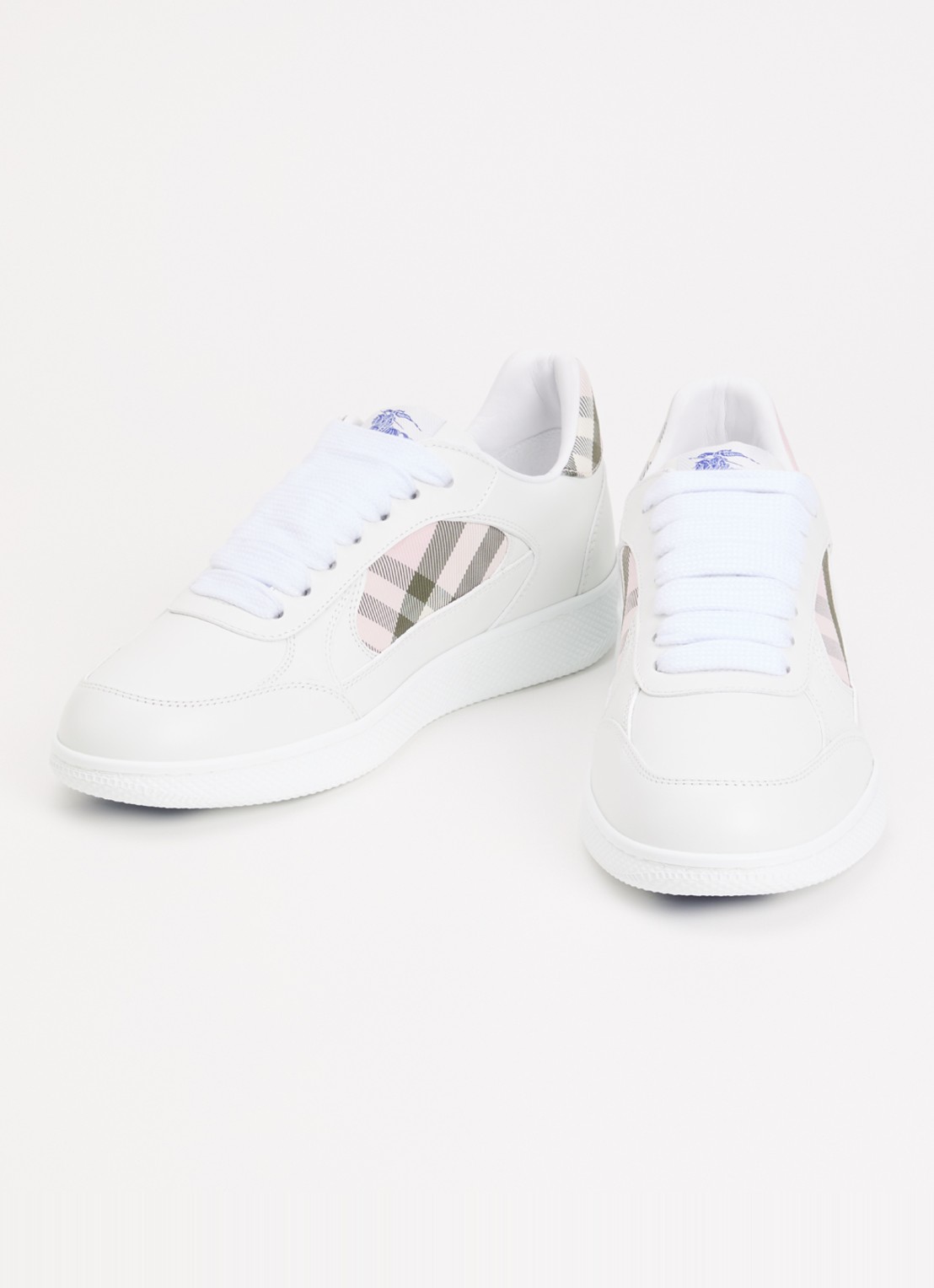 Burberry Terrace sneaker van kalfsleer  - detail 4 wit