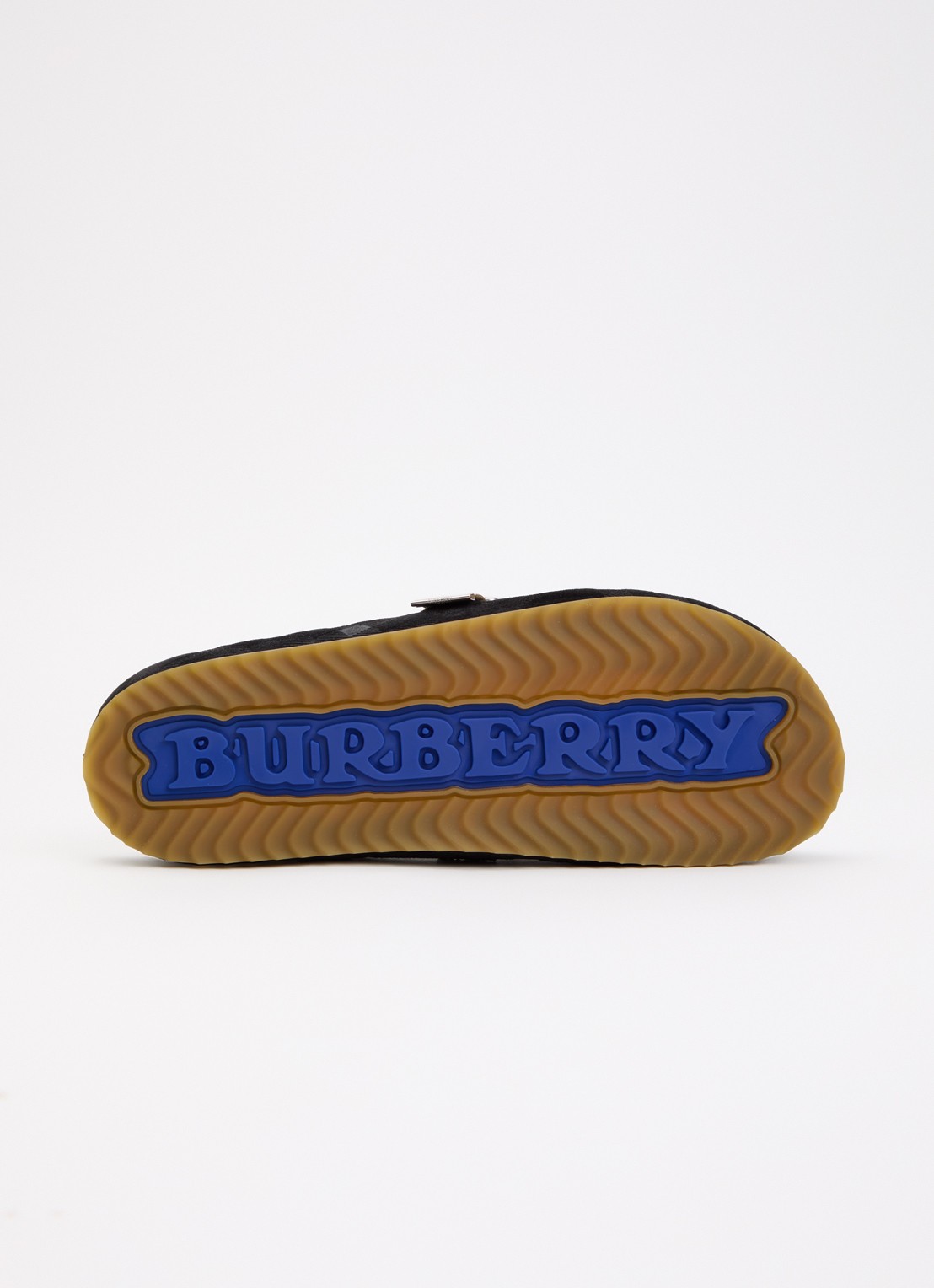 Burberry Urchin muiltje van leer - detail 5 zwart