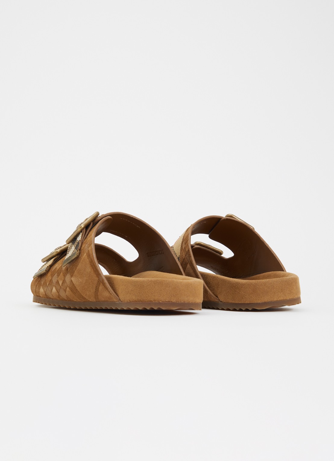 Burberry Urchin slipper van suède - achterkant 6 naturel