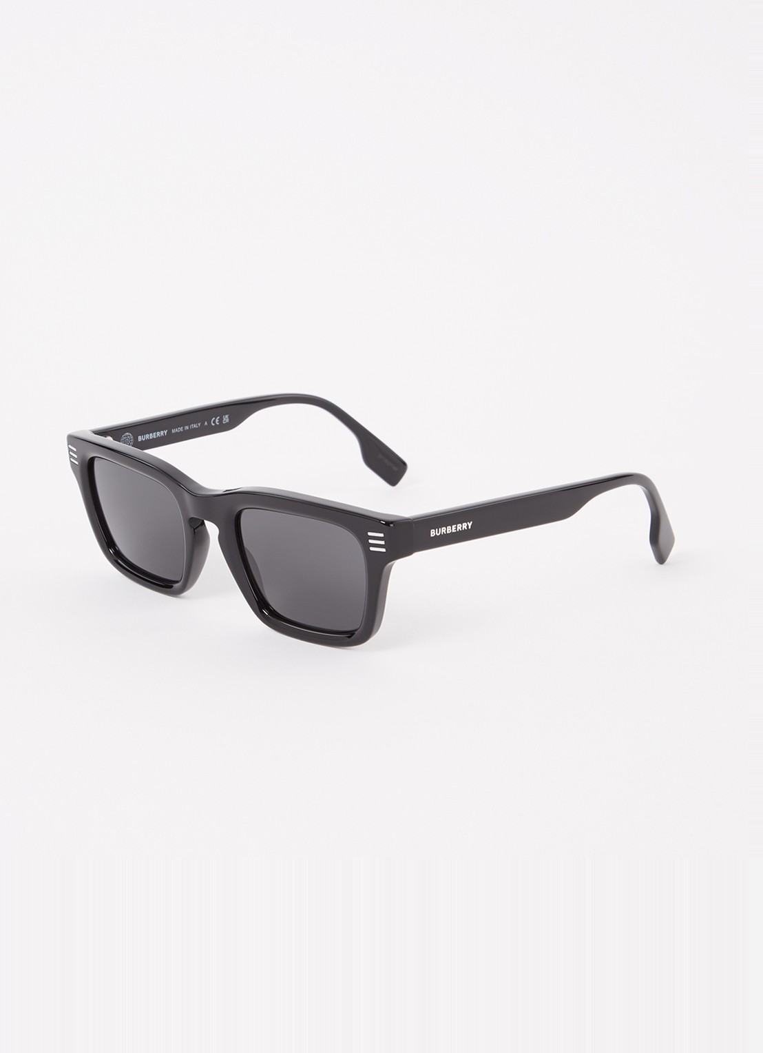 Burberry Wayfarer zonnebril BE4403 - voorkant zwart