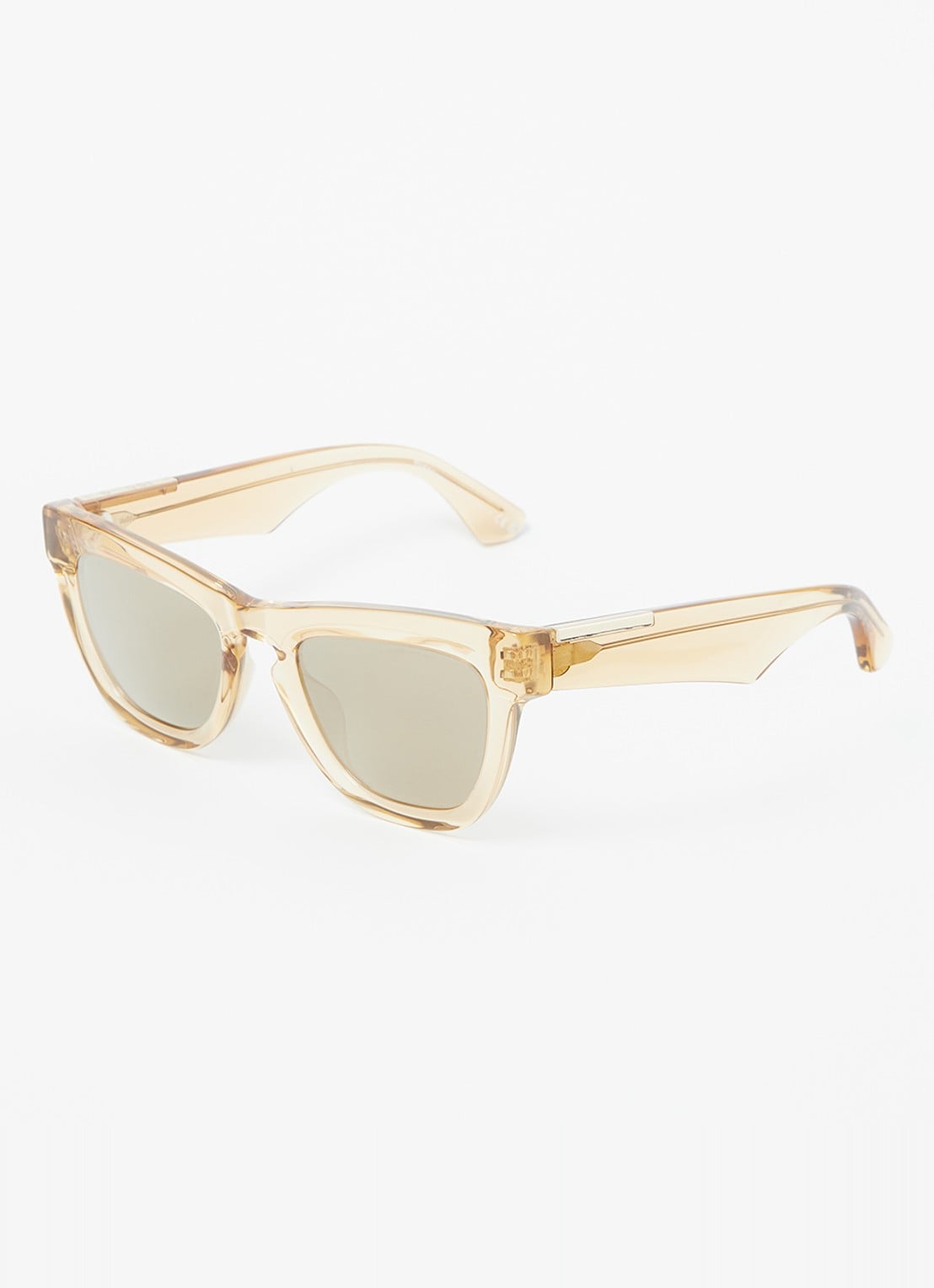 Burberry Wayfarer zonnebril BE4415U - voorkant 3 camel