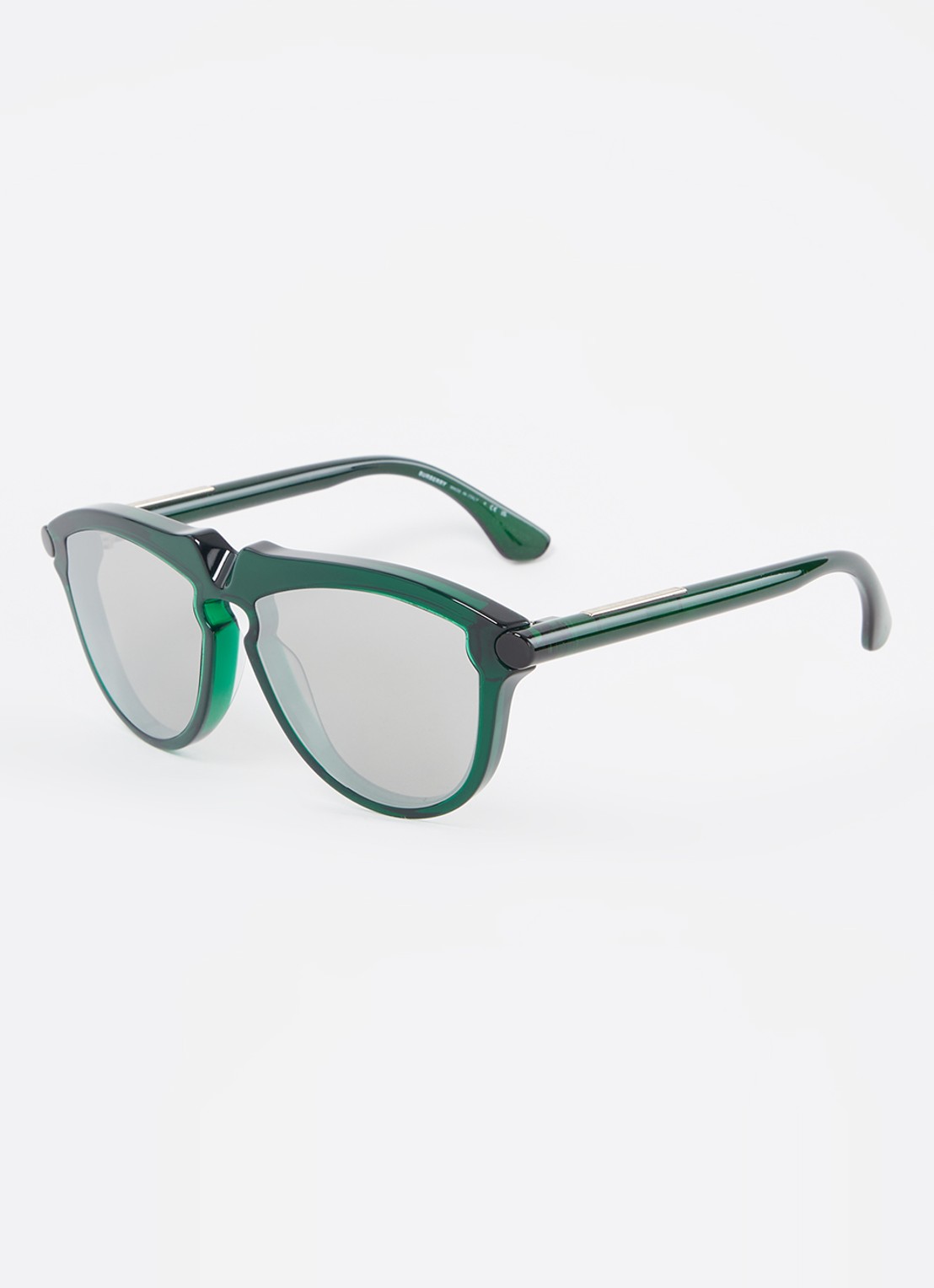 Burberry Wayfarer zonnebril BE4417U - voorkant 4 groen
