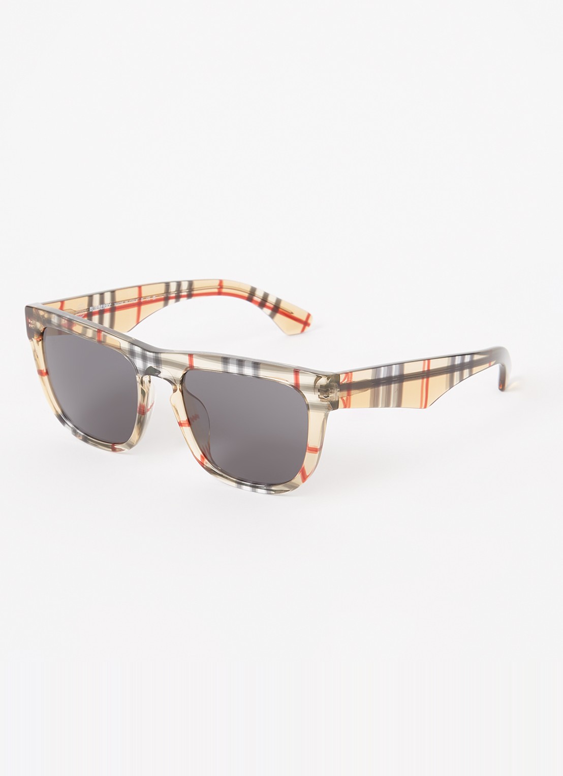 Burberry Wayfarer zonnebril BE4431U - voorkant 4 lichtbruin