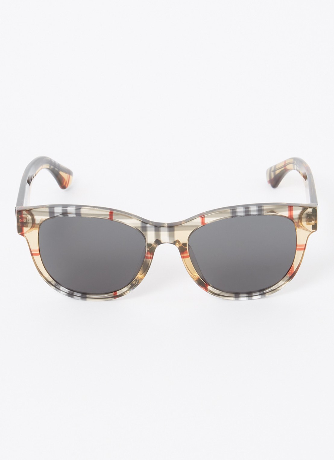 Burberry Wayfarer zonnebril BE4432U - detail 3 lichtbruin