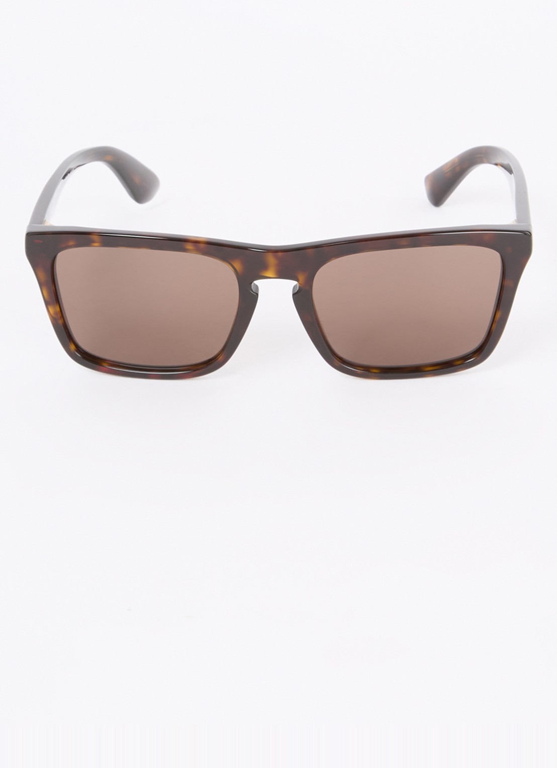 Burberry Wayfarer zonnebril BE4434 - detail donkerbruin