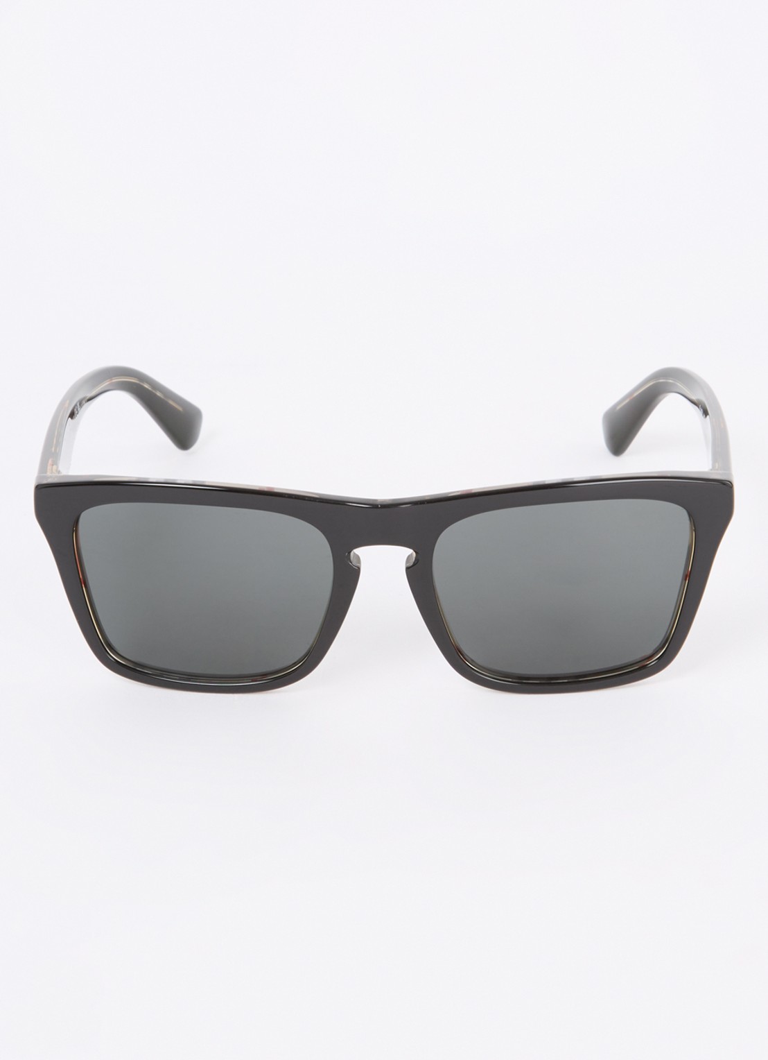 Burberry Wayfarer zonnebril BE4434 - detail 3 zwart