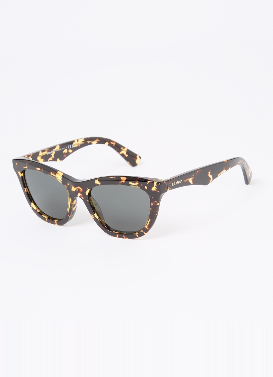 Burberry Wayfarer zonnebril BE4435 - voorkant 4 bruin