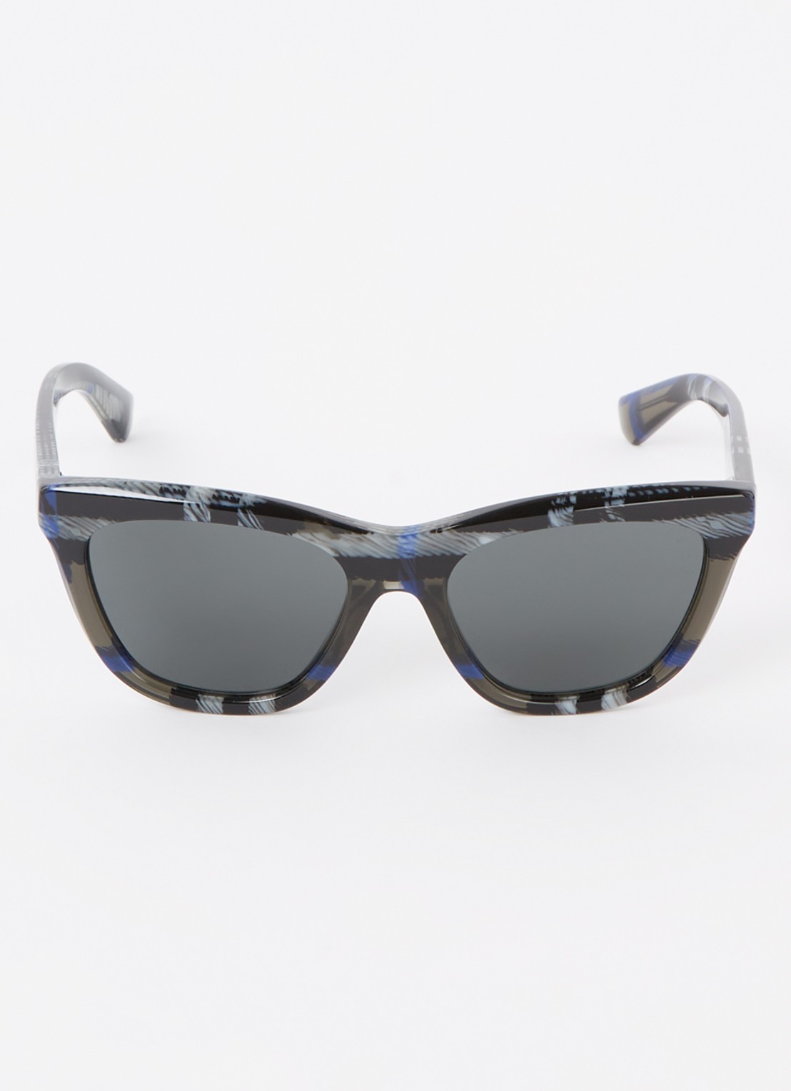 Burberry Wayfarer zonnebril BE4435 - detail 3 antraciet