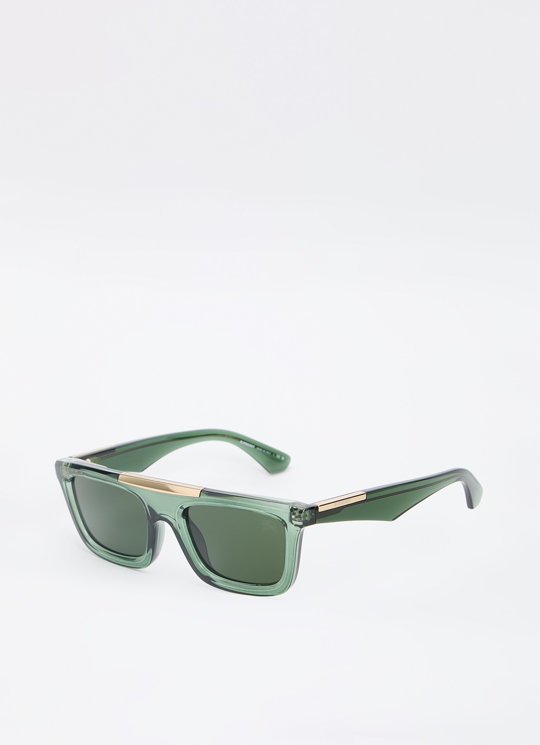 Burberry Wayfarer zonnebril BE4451U - voorkant 4 groen