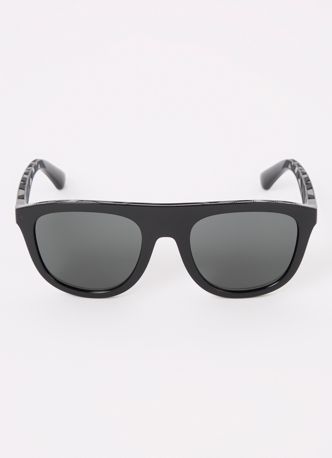 Burberry Wayfarer zonnebril BE4459U - detail 2 zwart