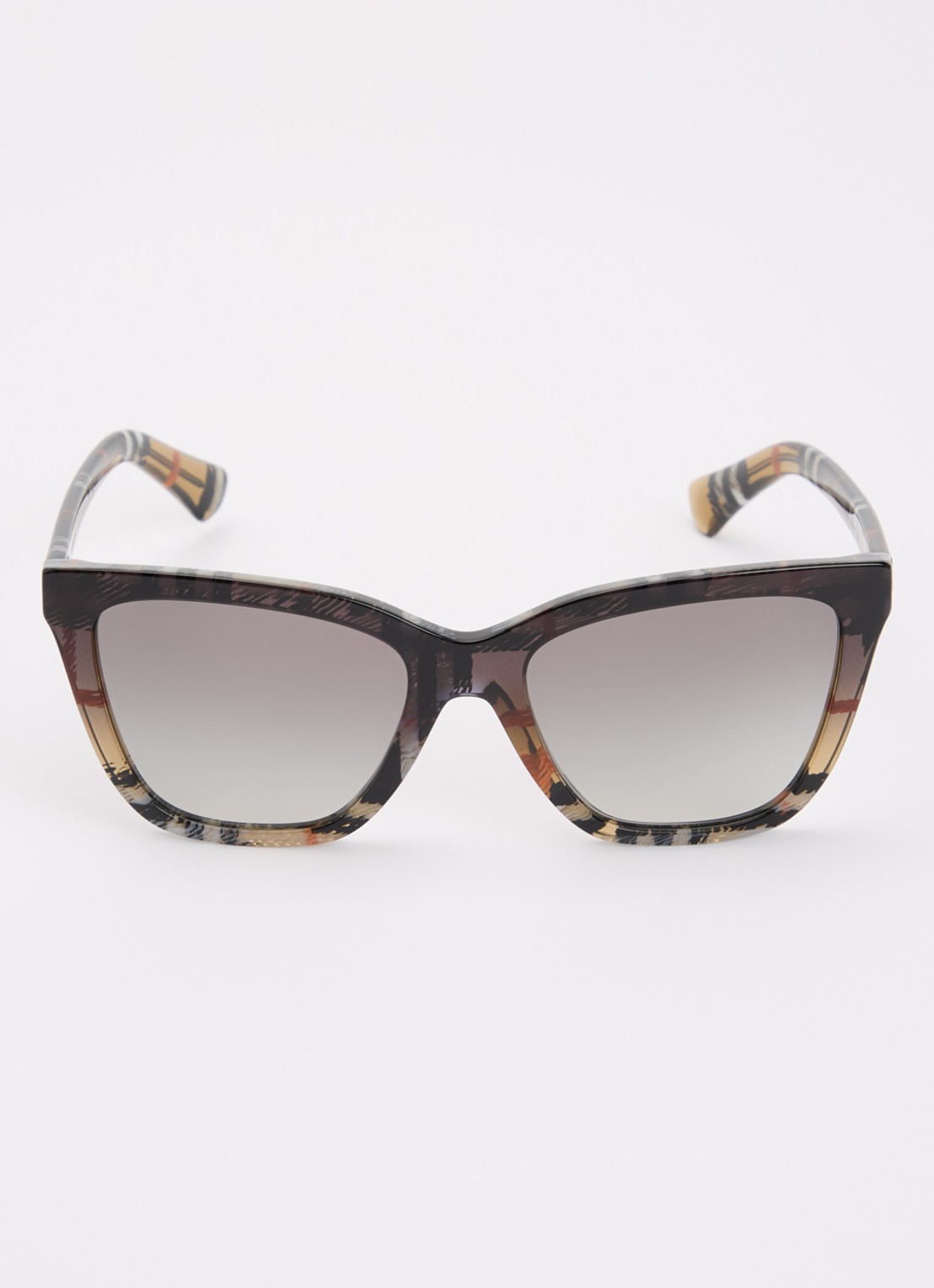 Burberry Wayfarer zonnebril BE4470 - detail 2 zwart