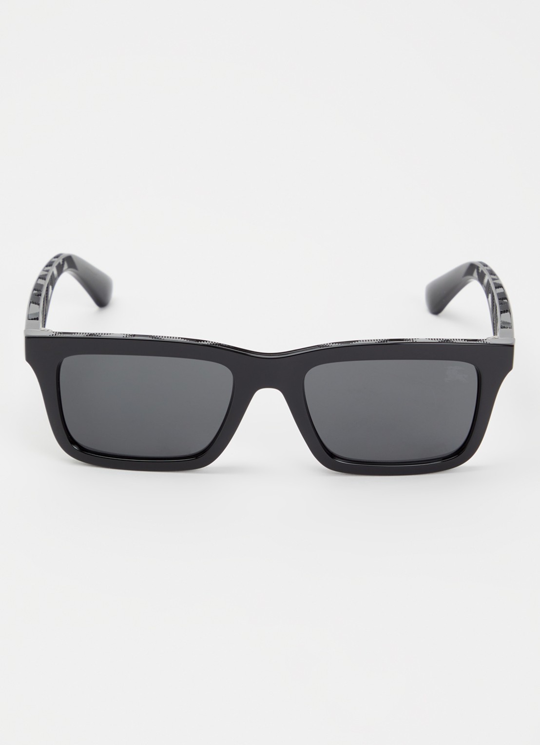 Burberry Wayfarer zonnebril BE4475U - detail zwart