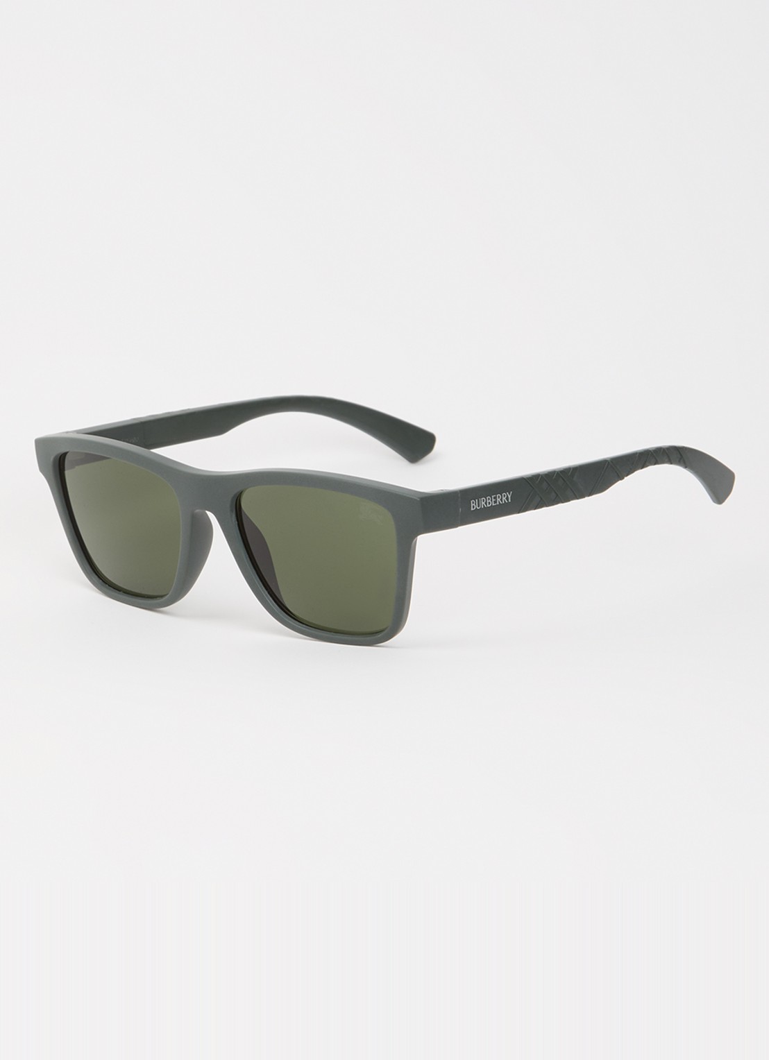 Burberry Wayfarer zonnebril BE4482U - voorkant 4 olijfgroen