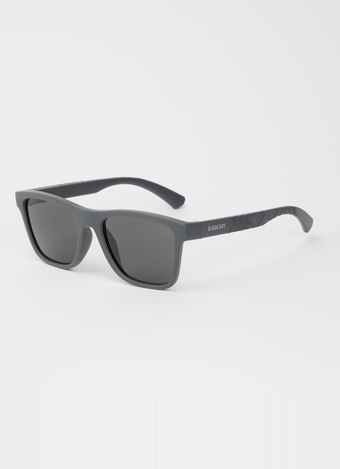 Burberry Wayfarer zonnebril BE4482U - voorkant 4 zwart