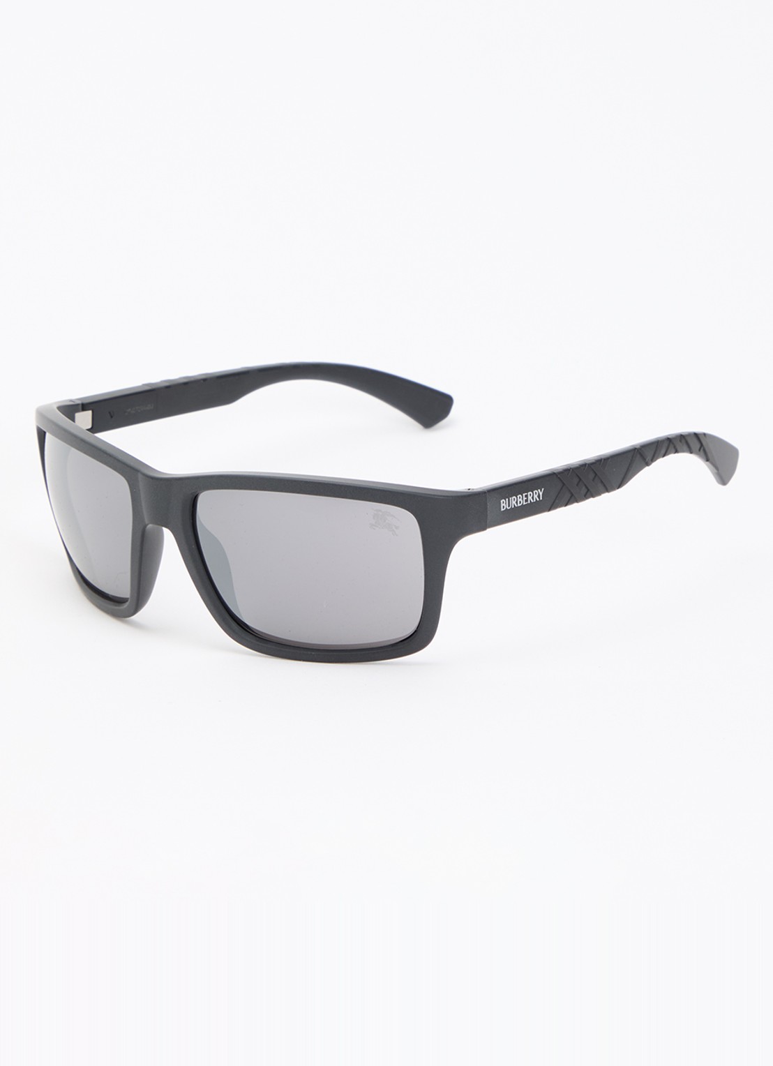 Burberry Wayfarer zonnebril BE4483 - voorkant 4 zwart
