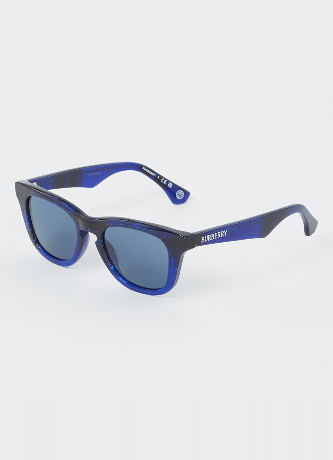 Burberry Wayfarer zonnebril JB4002 - voorkant 4 donkerblauw