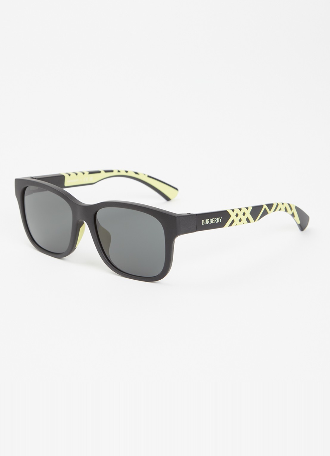 Burberry Wayfarer zonnebril JB4007U - voorkant 4 zwart