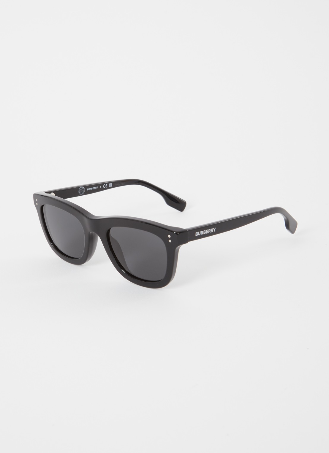 Burberry Wayfarer zonnebril JB4356 - voorkant zwart