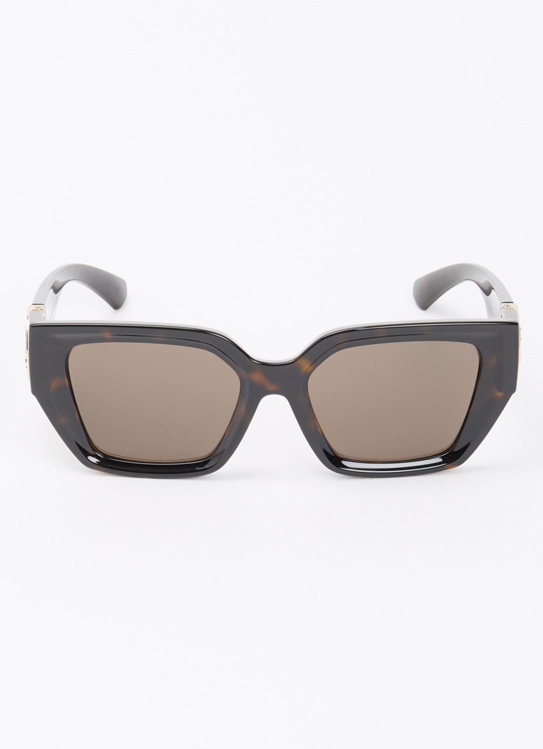 Burberry Wayfarer zonnebril VE4472U - detail donkerbruin