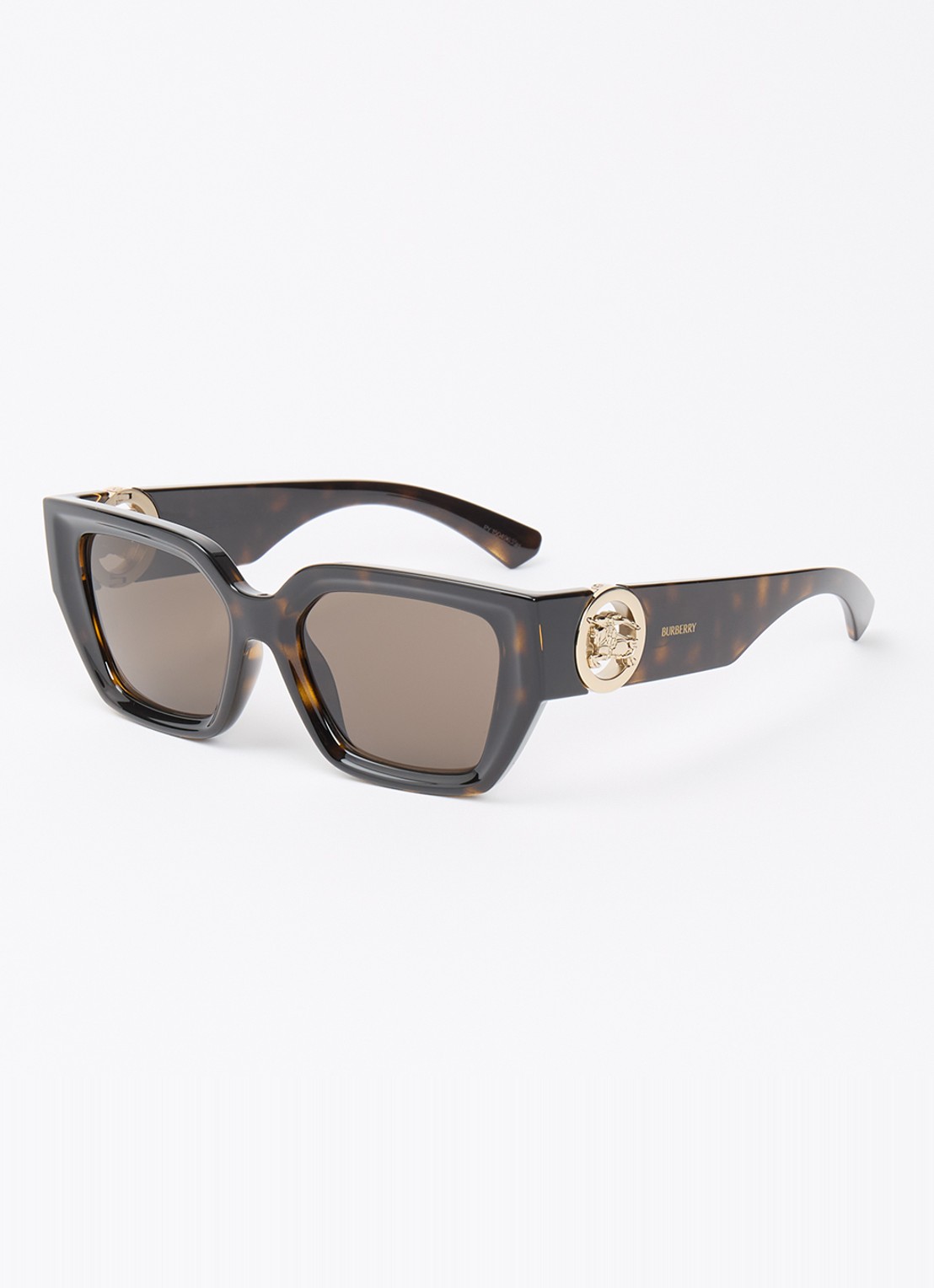Burberry Wayfarer zonnebril VE4472U - voorkant 4 donkerbruin