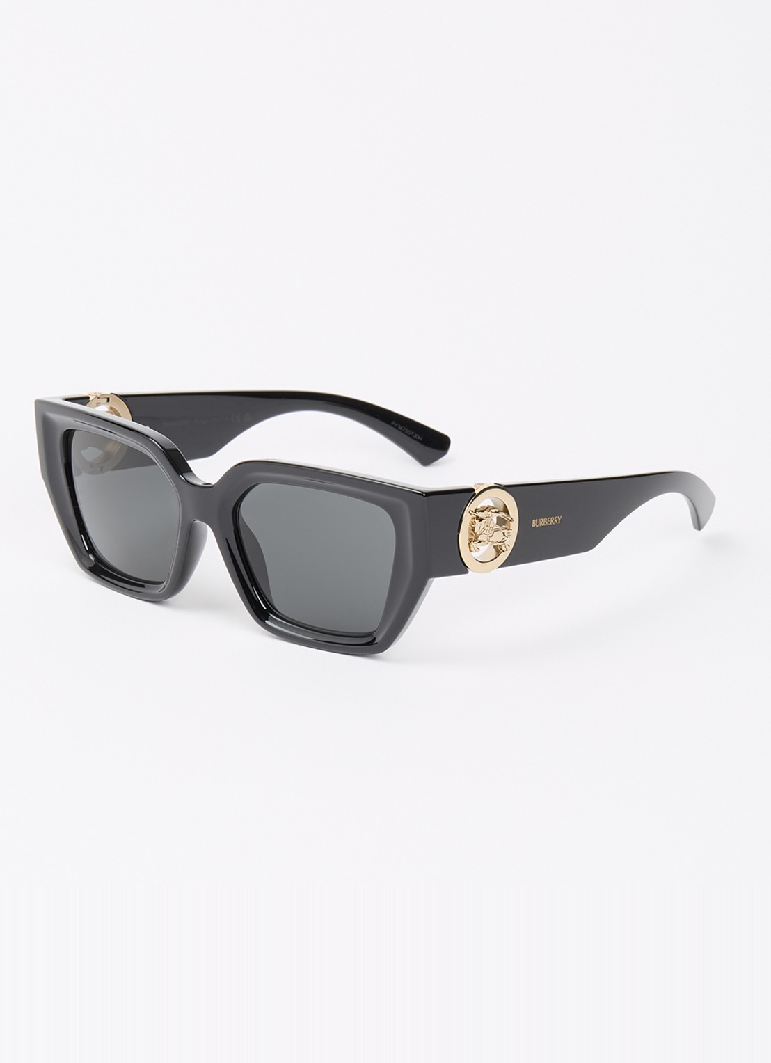 Burberry Wayferer zonnebril BE4472U - voorkant zwart