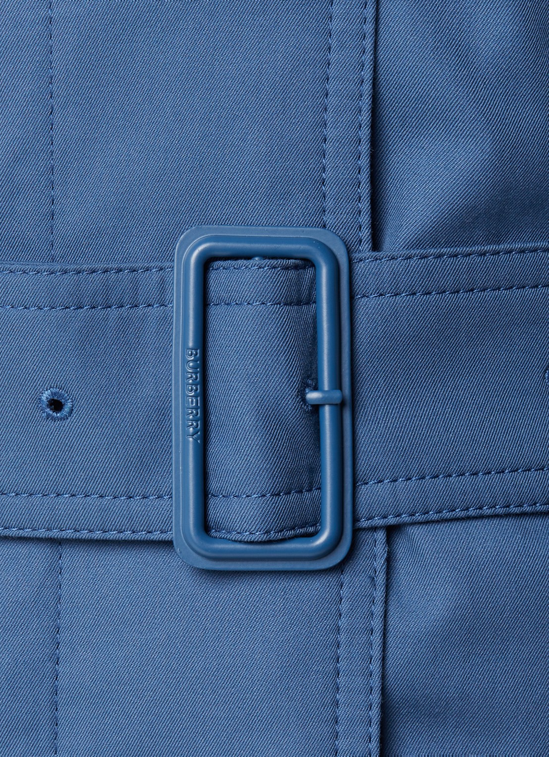 Burberry Whitmore trenchcoat met ceintuur  - detail 5 petrol