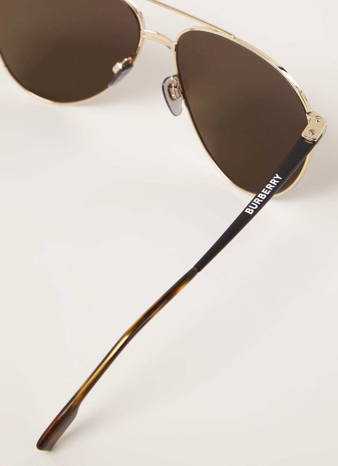 Burberry Zonnebril BE3108  - detail 5 goud