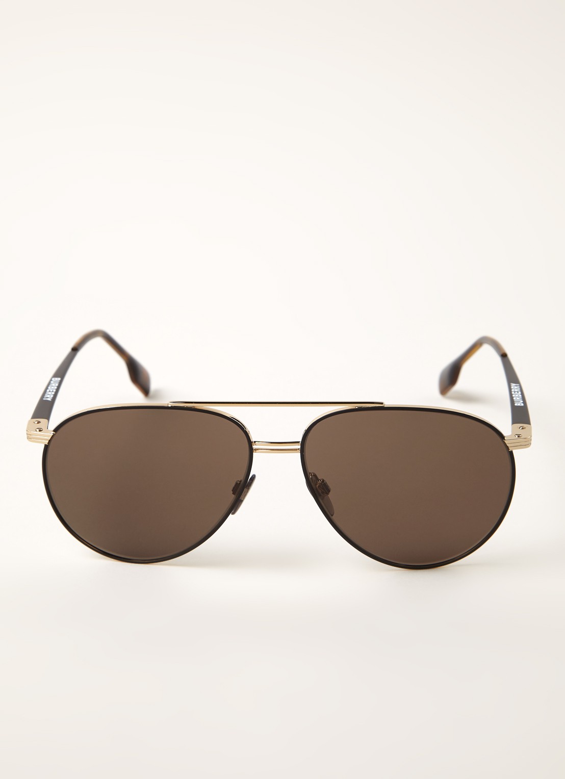 Burberry Zonnebril BE3108  - voorkant 2 goud