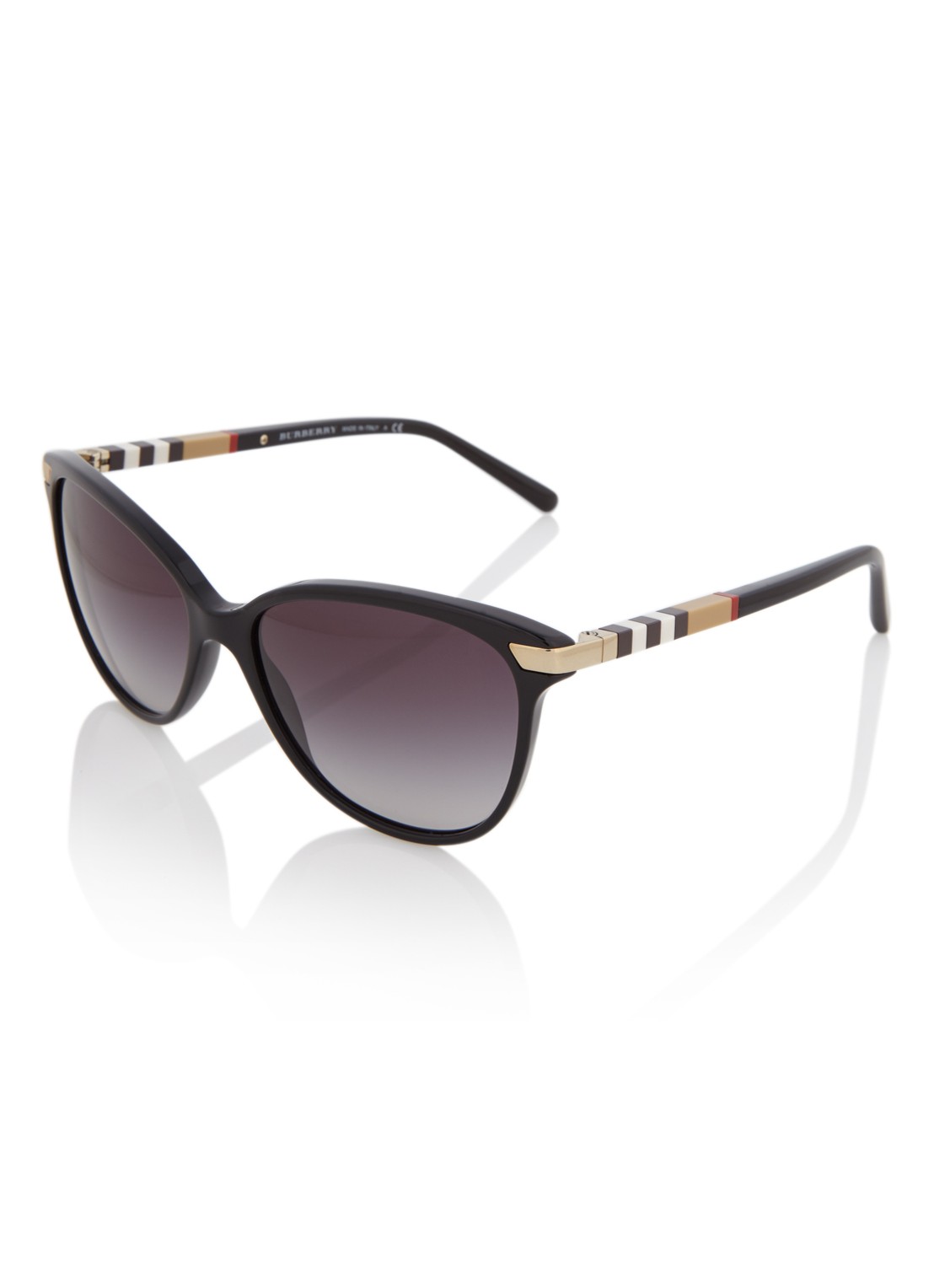 Burberry Zonnebril BE4216 - voorkant zwart