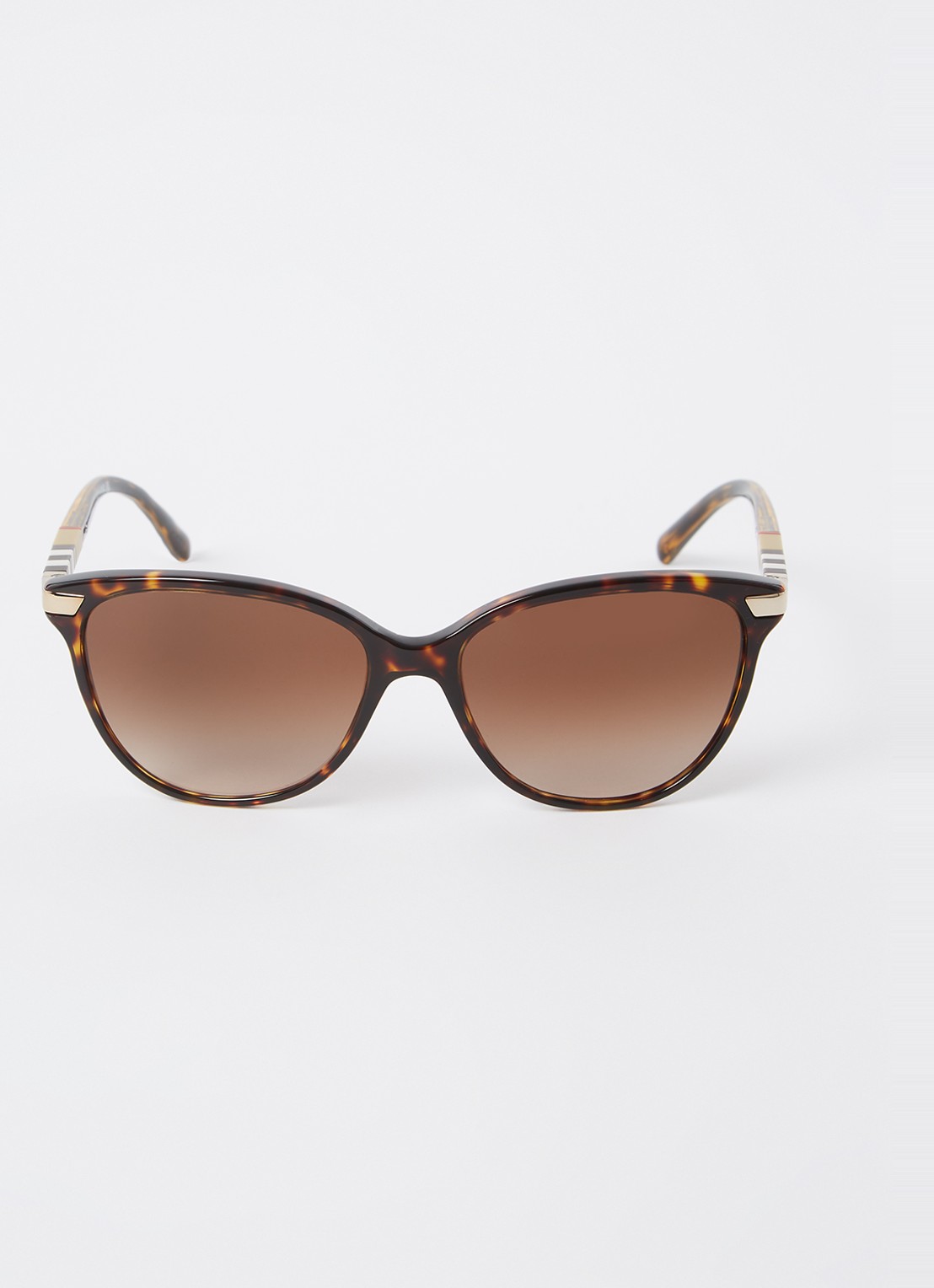 Burberry Zonnebril BE4216 - detail donkerbruin